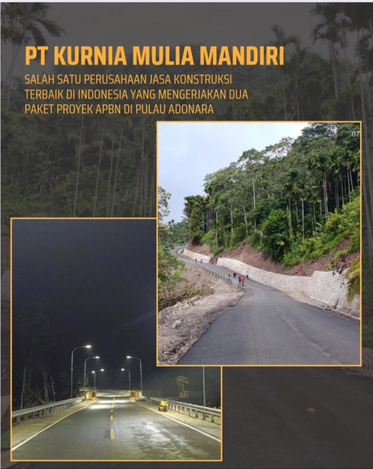 Konstruksi Dua Paket Proyek APBN di Pulau Adonara Berkualitas, PT Kurnia Mulia Mandiri Tunjukan Kelasnya