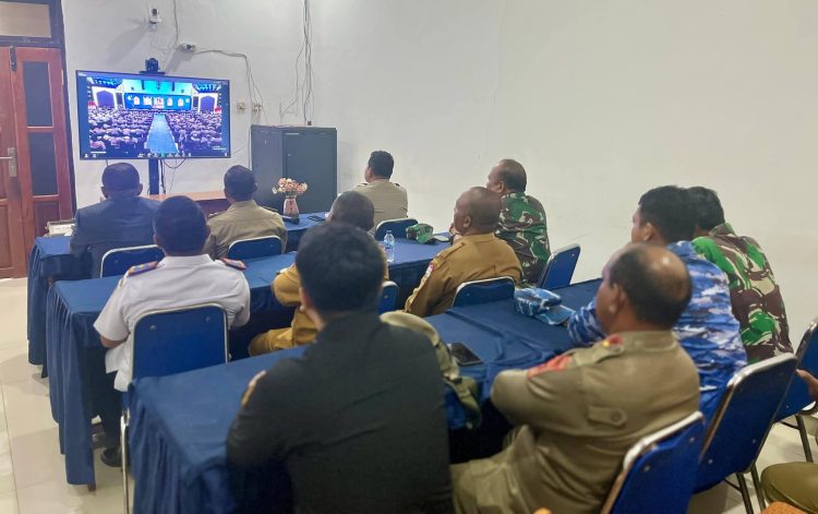 Wabup Lembata Hadiri Rakor Linsek Pengamanan Idul Fitri 1447 H, Polri dan Pemerintah Pusat Siaga