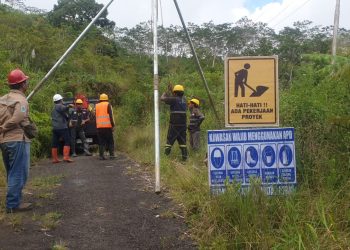 PLN UIP Nusra Mulai Tahap Uji Tanah, Pembangunan Jalan Akses PLTP Ulumbu Unit 5-6 Resmi Berjalan