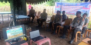 Kapolres Lembata Pimpin Gladi Bersih Panen Raya Nasional Secara Virtual