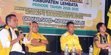 Golkar Lembata Gelar Konvensi Calon Ketua, Empat Figur Adu Gagasan Menuju Musda