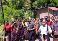 Kunker Senator AWK Serap Aspirasi Warga Amakaka, Disambut Tarian Hedung Sedan Teka