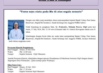 Tangan Dingin Suster Praksedes di Lemba Hokeng