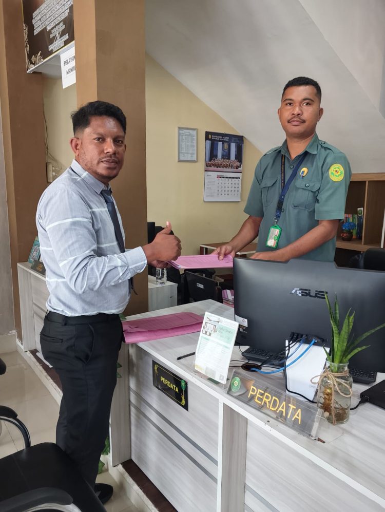Didampingi LBH SIKAP NTT, Warga Waibalun Gugat BRI Larantuka dan KPKNL Kupang